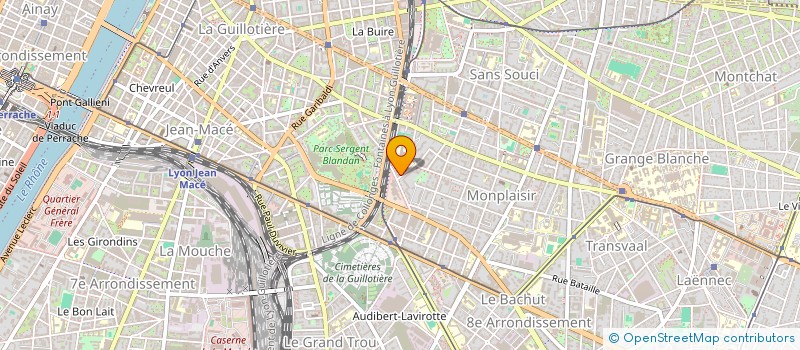 localisation de l'entreprise MONSIEUR MAXIME CHALLUT à LYON