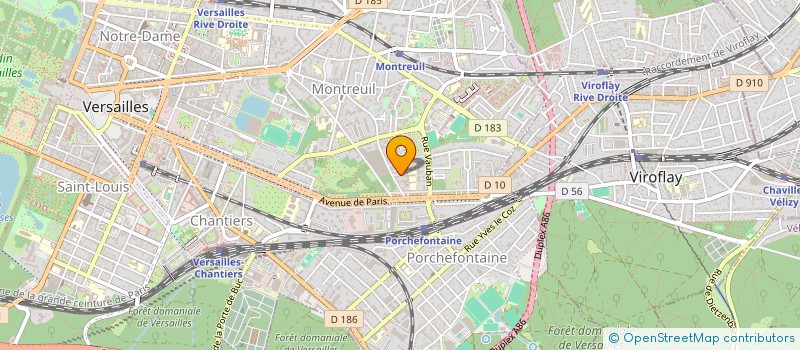 localisation de l'entreprise MONSIEUR MAXIME CHAMPIGNEUX à VERSAILLES