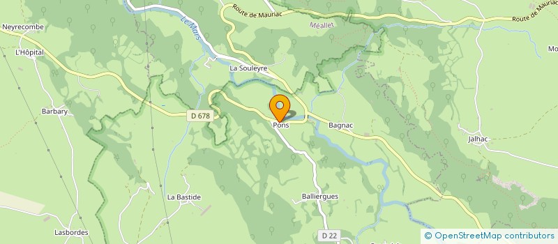 localisation de l'entreprise MONSIEUR MAXIME CHANUT à ANGLARDS-DE-SALERS