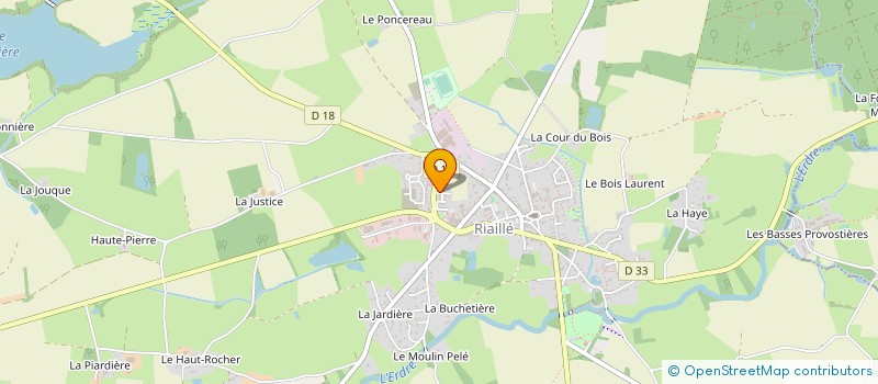 localisation de l'entreprise MONSIEUR MAXIME CHAPEAU à RIAILLE