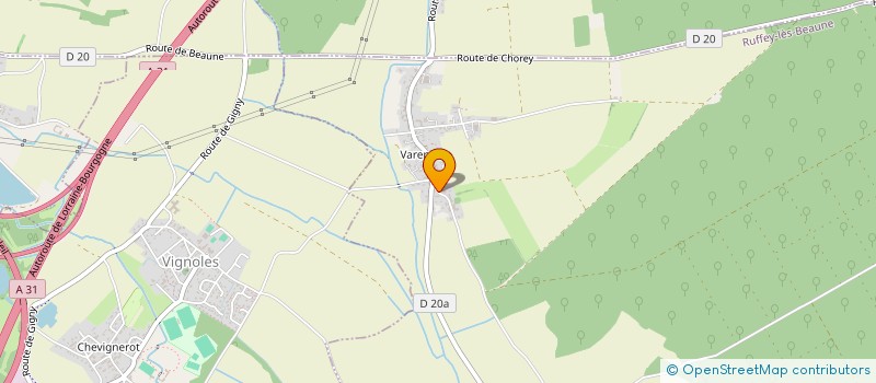 localisation de l'entreprise MONSIEUR MAXIME CHAPIT  MELOISEY