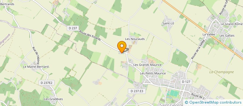 localisation de l'entreprise MONSIEUR MAXIME CHAPRON  SAINT-GEORGES-DES-COTEAUX