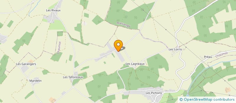 localisation de l'entreprise MONSIEUR MAXIME CHAPUIS à CHAUMOT