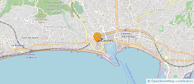 localisation de l'entreprise MONSIEUR MAXIME CHARRIN à CANNES