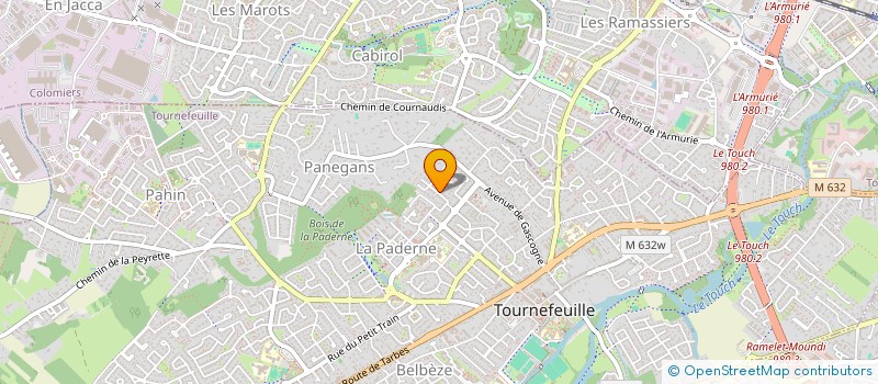 localisation de l'entreprise MONSIEUR MAXIME CHARROUD  LEGUEVIN