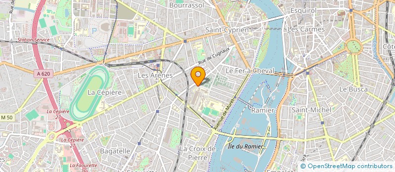 localisation de l'entreprise MONSIEUR MAXIME CHAUDOT  TOULOUSE