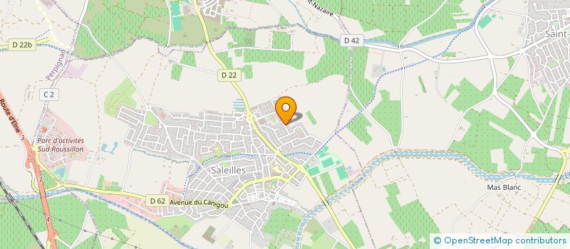 localisation de l'entreprise MONSIEUR MAXIME CHAUDRON à SALEILLES