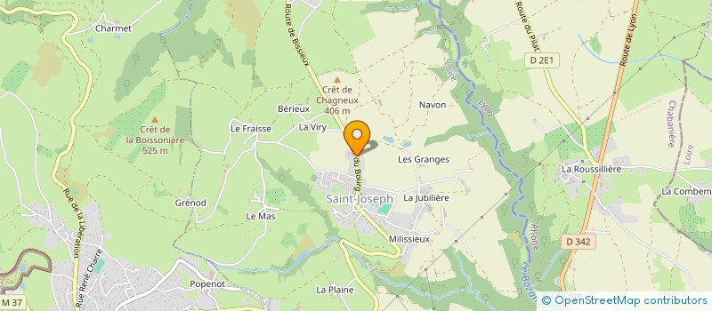 localisation de l'entreprise MONSIEUR MAXIME CHAUVE à SAINT-JOSEPH