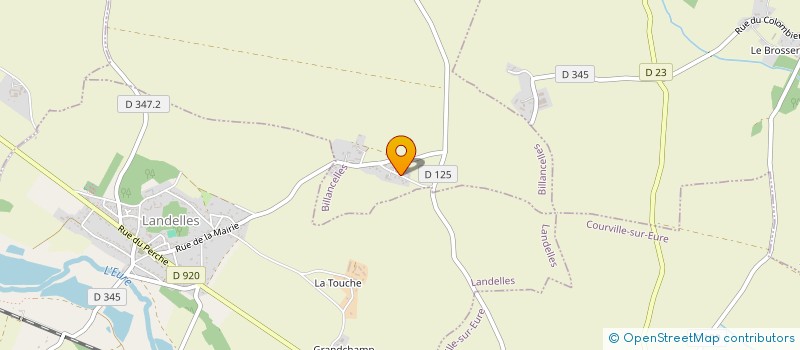localisation de l'entreprise MONSIEUR MAXIME CHAUVIN à BILLANCELLES