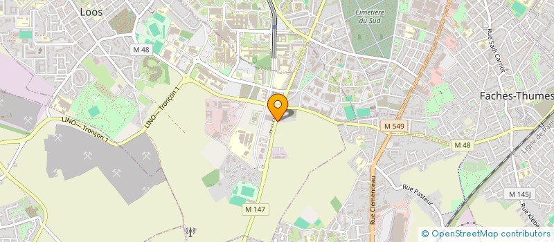 localisation de l'entreprise MONSIEUR MAXIME CHAVATTE  LOOS