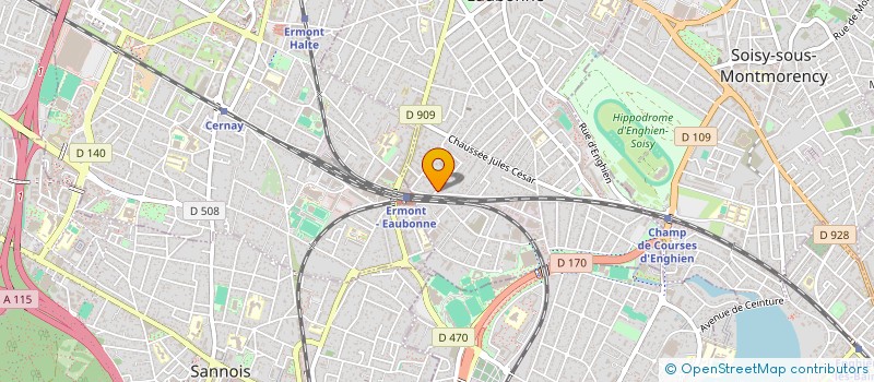 localisation de l'entreprise MONSIEUR MAXIME CHENIOUR à EAUBONNE