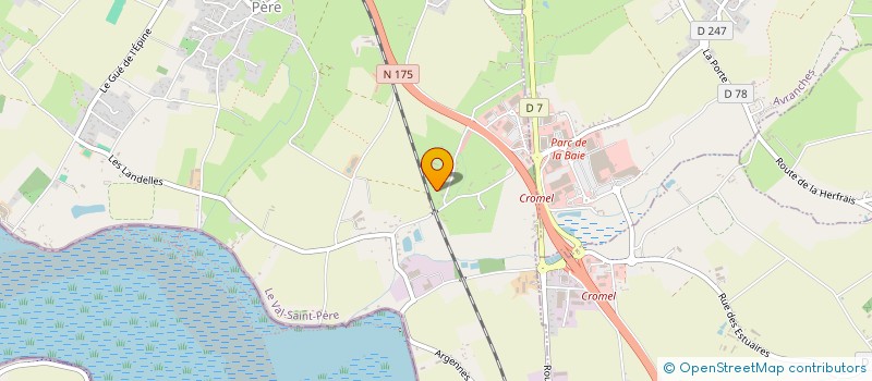 localisation de l'entreprise MONSIEUR MAXIME CHESNEL  LE VAL-SAINT-PERE