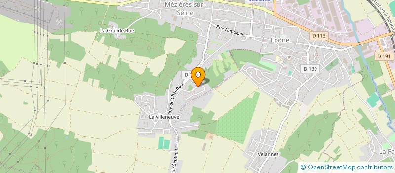 localisation de l'entreprise MONSIEUR MAXIME CHEVALIER  MANTES-LA-VILLE