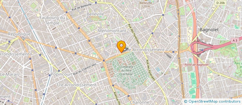 localisation de l'entreprise MONSIEUR MAXIME CHEVALIER  PARIS