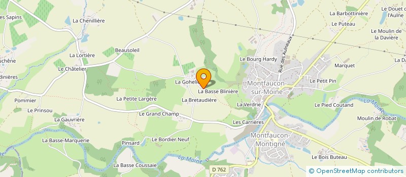 localisation de l'entreprise MONSIEUR MAXIME CHEVALIER à SEVREMOINE