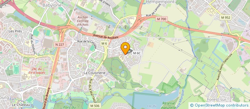 localisation de l'entreprise MONSIEUR MAXIME CHEVARIN  SAINT-CYPRIEN