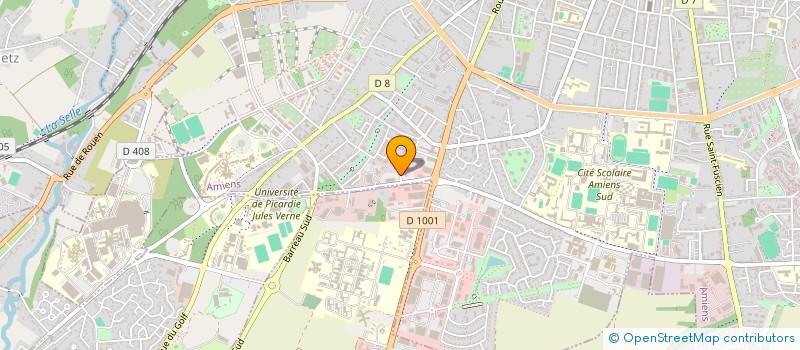 localisation de l'entreprise MONSIEUR MAXIME CHICANDARD  AMIENS
