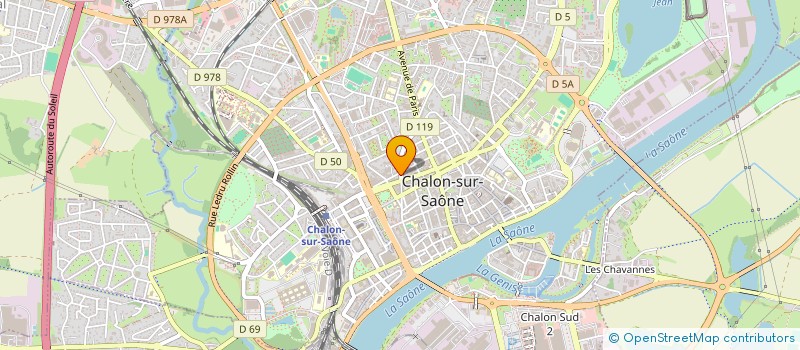 localisation de l'entreprise MONSIEUR MAXIME CHRISTIAEN  CHALON-SUR-SAONE