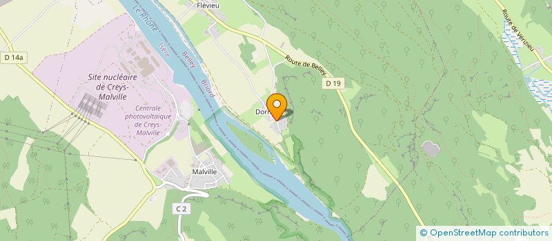 localisation de l'entreprise MONSIEUR MAXIME CHRISTIN  BRIORD