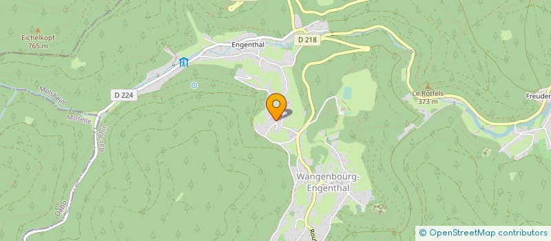 localisation de l'entreprise MONSIEUR MAXIME CHRISTOPH  WANGENBOURG ENGENTHAL