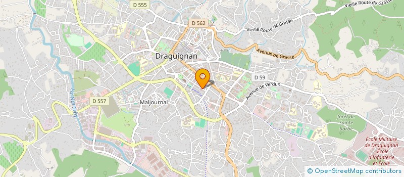 localisation de l'entreprise MONSIEUR MAXIME CHRISTOPHE GUEIT  DRAGUIGNAN