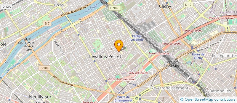 localisation de l'entreprise MONSIEUR MAXIME CIFRIAN à LEVALLOIS-PERRET