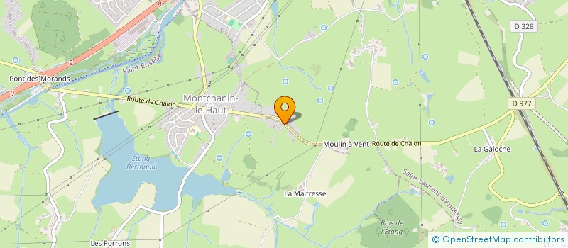 localisation de l'entreprise MONSIEUR MAXIME CIORGA  SAINT-EUSEBE