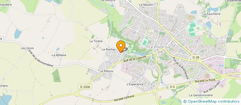localisation de l'entreprise MONSIEUR MAXIME CIRIO à LE POIRE-SUR-VIE