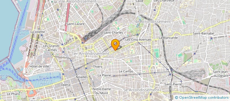 localisation de l'entreprise MONSIEUR MAXIME CLABAUT à MARSEILLE