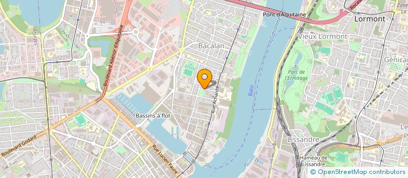 localisation de l'entreprise MONSIEUR MAXIME CLAIRISSE  BORDEAUX