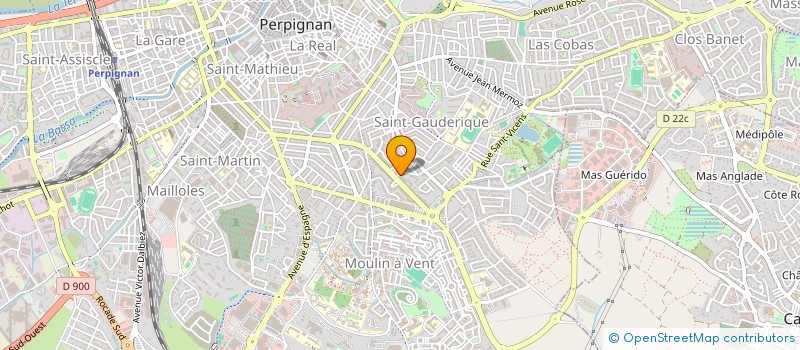 localisation de l'entreprise MONSIEUR MAXIME CLASTRIER à PERPIGNAN