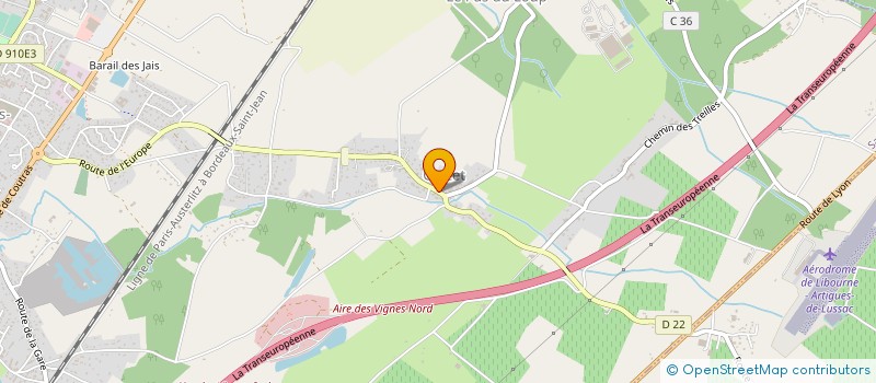 localisation de l'entreprise MONSIEUR MAXIME CLAUZURE  LES ARTIGUES DE LUSSAC