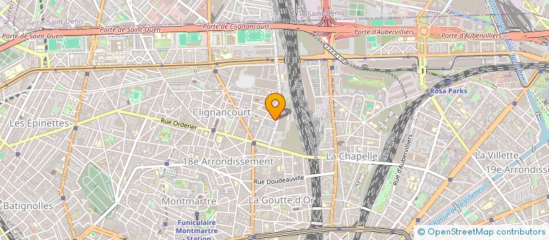 localisation de l'entreprise MONSIEUR MAXIME CLAVEL  PARIS