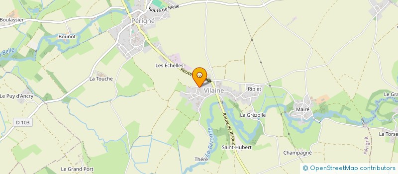 localisation de l'entreprise MONSIEUR MAXIME CLERIL  PERIGNE