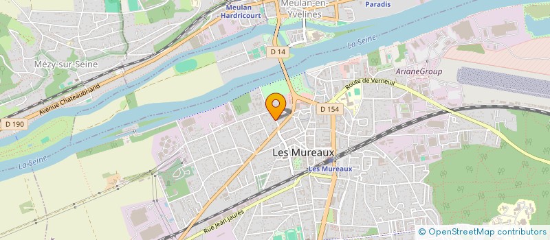 localisation de l'entreprise MONSIEUR MAXIME CLERIN à LES MUREAUX
