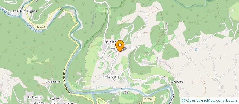 localisation de l'entreprise MONSIEUR MAXIME CLOUZEAU  LABLACHERE