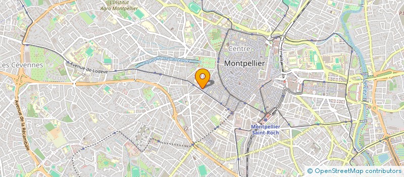 localisation de l'entreprise MONSIEUR MAXIME CLUA  MONTPELLIER