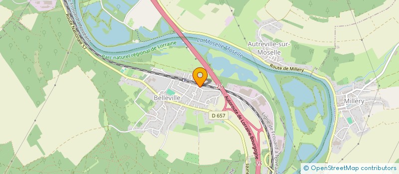 localisation de l'entreprise MONSIEUR MAXIME COET  BELLEVILLE