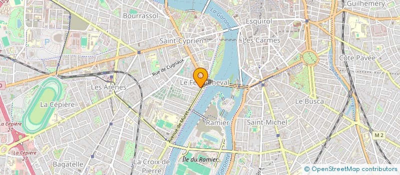 localisation de l'entreprise MONSIEUR MAXIME COEUR à TOULOUSE