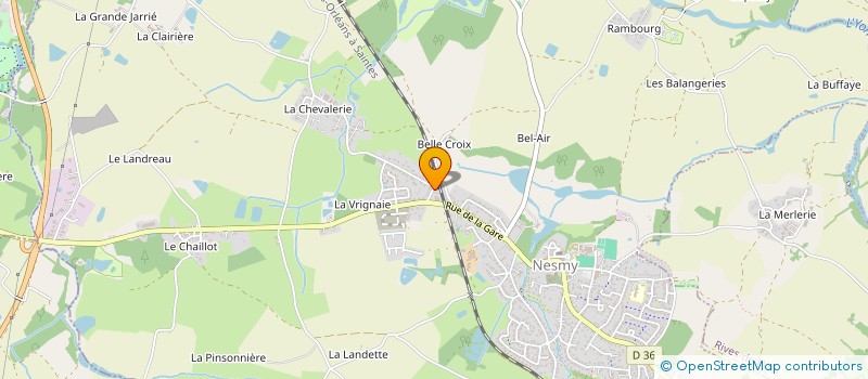 localisation de l'entreprise MONSIEUR MAXIME COLAS  NESMY