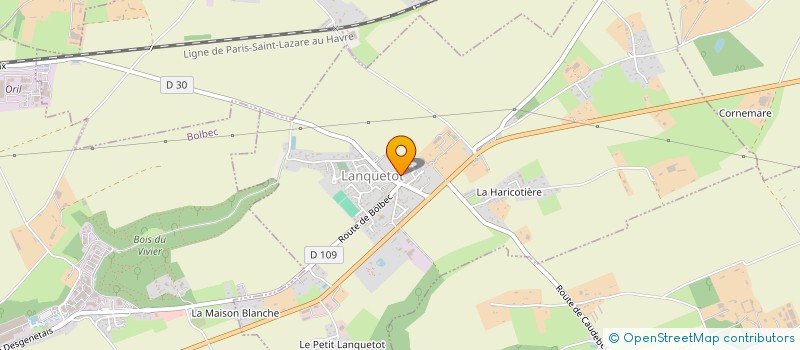 localisation de l'entreprise MONSIEUR MAXIME COLLET  BEUZEVILLETTE