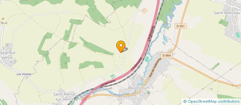 localisation de l'entreprise MONSIEUR MAXIME COLLIGNON  SAINT-PIERRE-SUR-VENCE