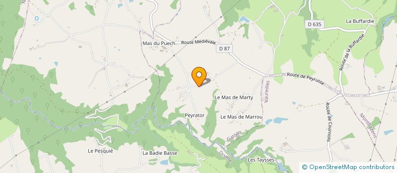 localisation de l'entreprise MONSIEUR MAXIME COLOMB  MONTBAZENS