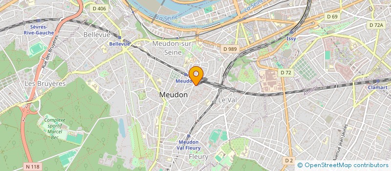 localisation de l'entreprise MONSIEUR MAXIME COLOMBANI à MEUDON