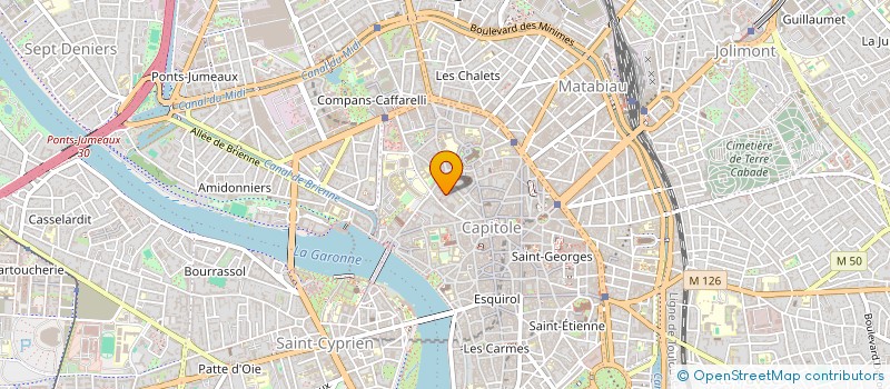 localisation de l'entreprise MONSIEUR MAXIME CONSTANT à TOULOUSE