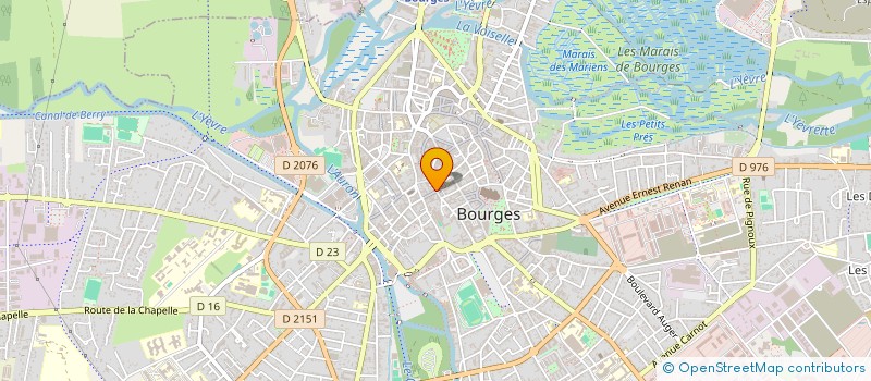 localisation de l'entreprise MONSIEUR MAXIME COQUART  BOURGES