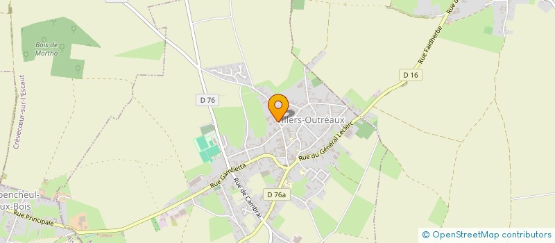 localisation de l'entreprise MONSIEUR MAXIME COQUELLE  VILLERS-OUTREAUX