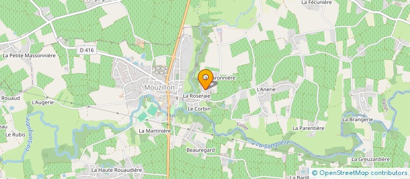 localisation de l'entreprise MONSIEUR MAXIME CORBARD  MOUZILLON