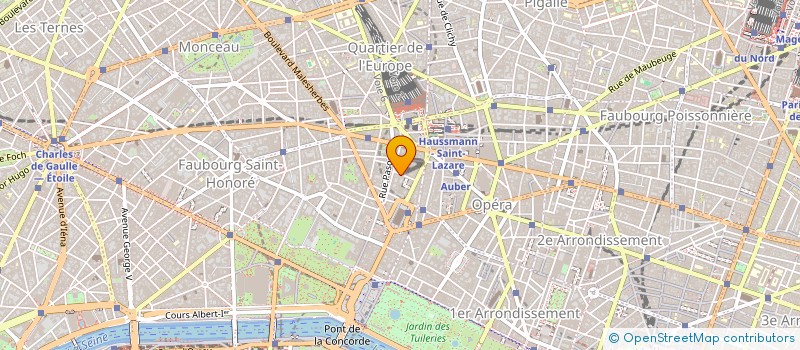 localisation de l'entreprise MONSIEUR MAXIME CORDIER  PARIS