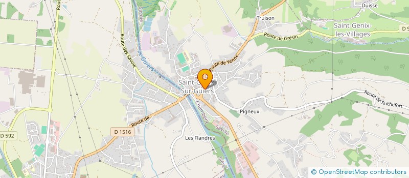 localisation de l'entreprise MONSIEUR MAXIME CORMERAIS  SAINT-GENIX-LES-VILLAGES